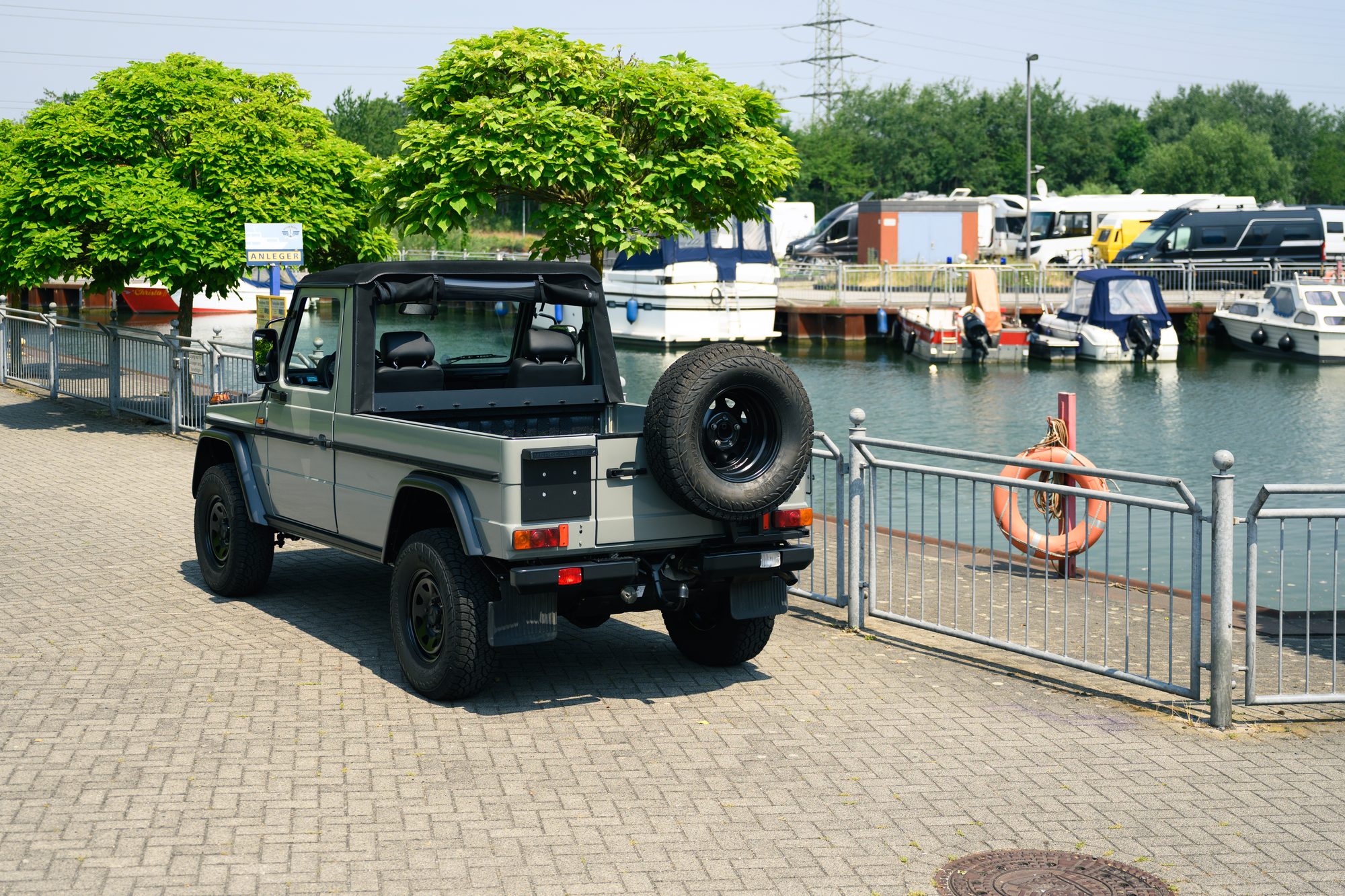 230 GE Pickup – Heckansicht